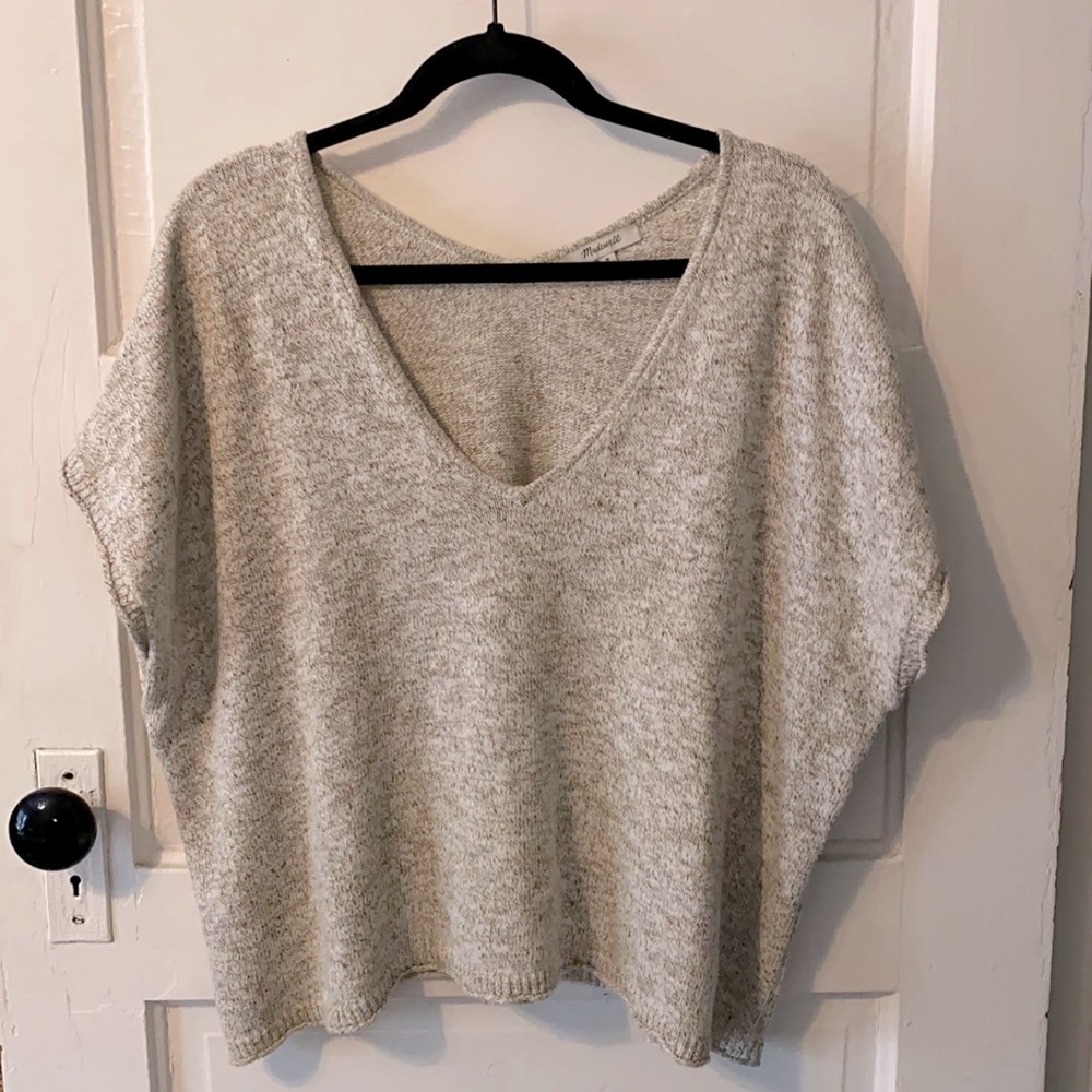 Madewell Size M short sleeved sweater